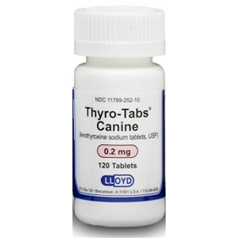 Buy Canine Thyro Tabs 120 Ct, 0.2 mg for Dogs