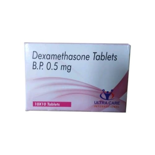 Dexamethasone Tablets Bp 05 Mg at best price in Ahmedabad by Ultra Care ...