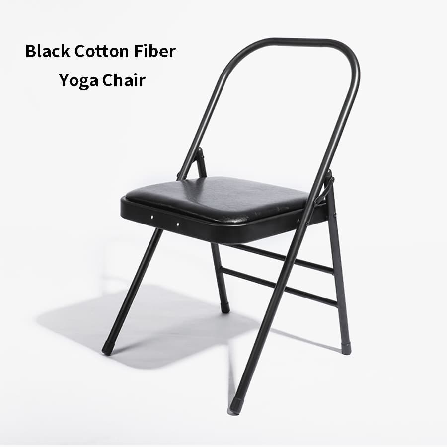 Yoga Chair Auxiliary Tool Wholesale Backless metal yoga folding steel ...