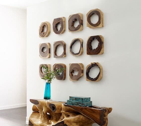 Live Edge Wooden Wall Art | Pottery Barn