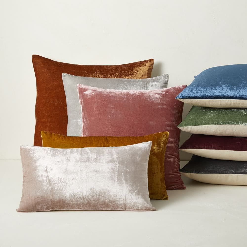 Lush Velvet Pillow Covers | West Elm