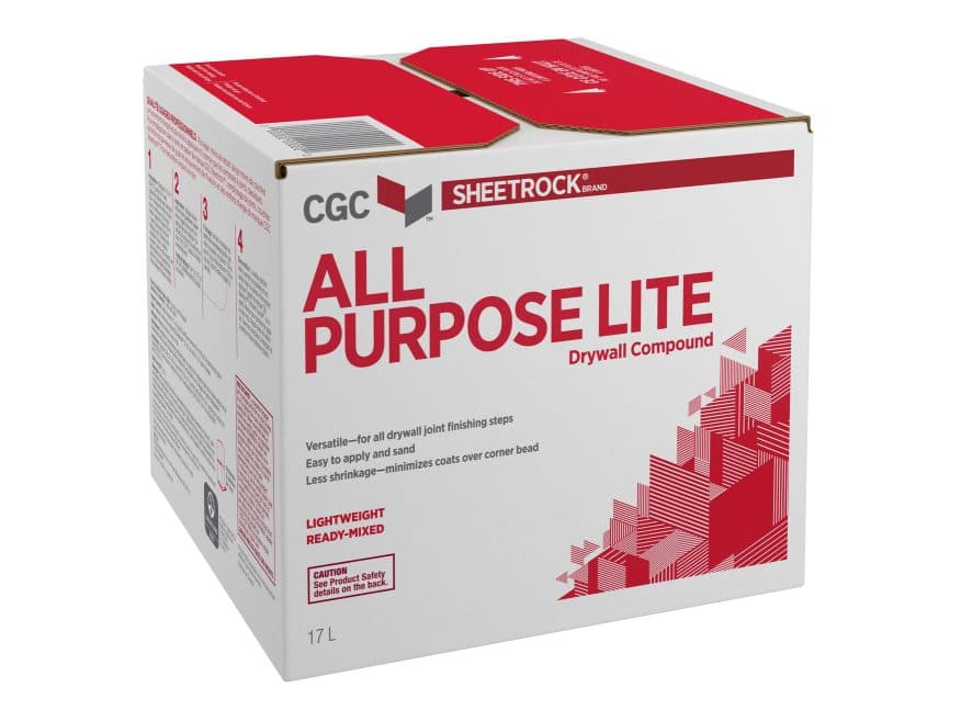 CGC Sheetrock All Purpose-Lite Drywall Compound - Mortars and Grouts ...