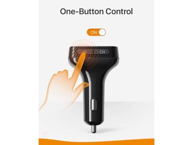 Anker Roav SmartCharge T2 Bluetooth FM Transmitter for Car, Audio ...