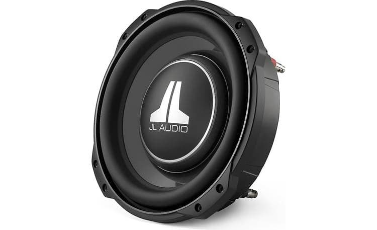 JL Audio 10TW3-D4 Shallow-mount 10" subwoofer with dual 4-ohm voice ...