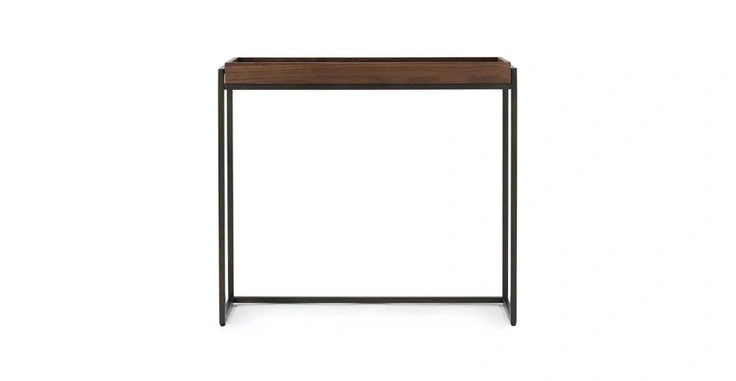 Walnut Oscuro Wooden Console Table | Article | Mid century modern ...