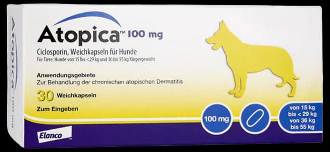 Atopica 25mg 60 capsules