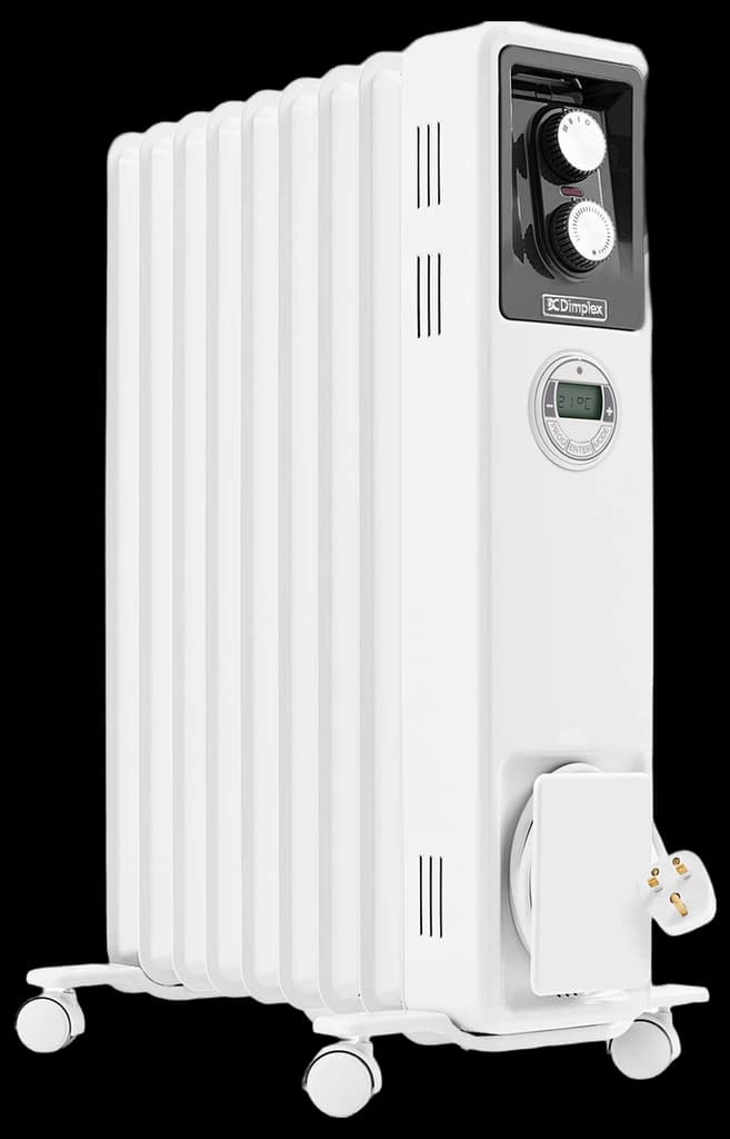 De'Longhi Dragon 4 TRD41025T Oil Filled Radiator - White : Amazon.co.uk ...