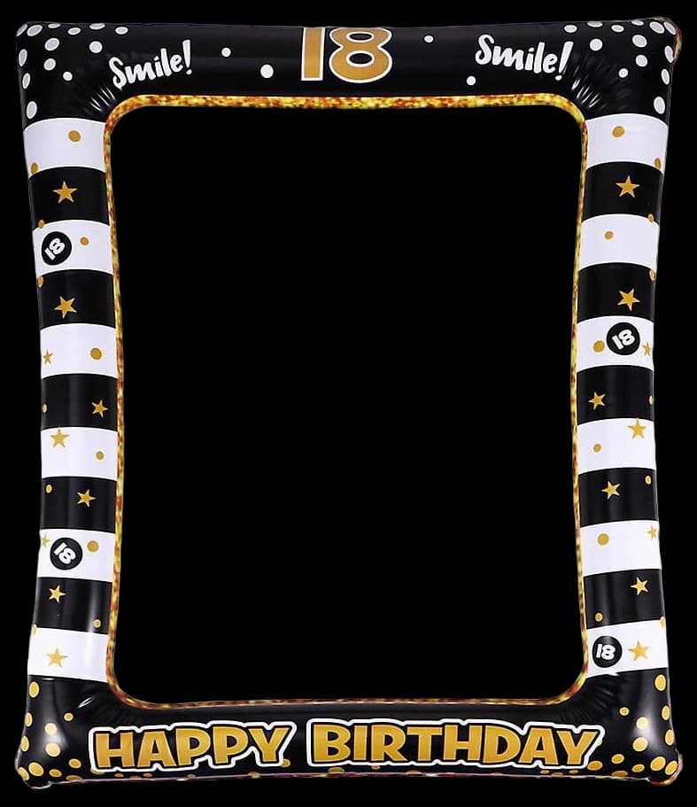 STOBOK Inflatable Picture Frame - Creative Photo Booth Props