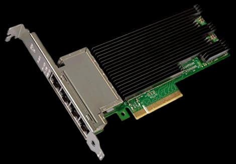 Intel Ethernet Converged Network Adapter X710-T4 retail unit