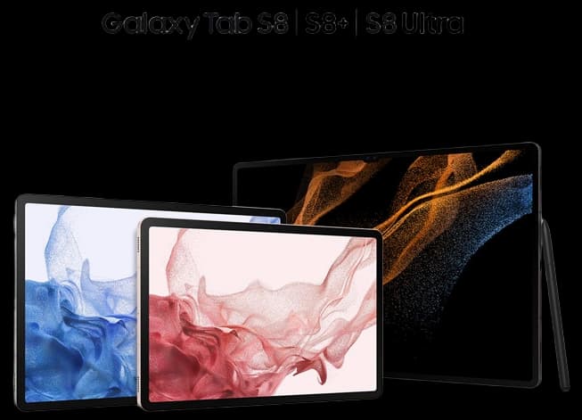 SAMSUNG Galaxy Tab S8 Ultra 14.6-inch 256GB+12GB RAM Wi-Fi with S-Pen SM-X900 - Graphite (Renewed)