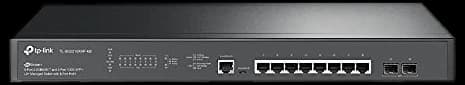 TP-Link Jetstream 8 Port Multi-Gigabit L2+ Managed PoE Switch (TL-SG3210XHP-M2) - 8 PoE+ Port @240W, 2 x 10G SFP+ Slots, 2.5G Bandwidth, Omada SDN Integrated, IPv6, Limited Lifetime Protection