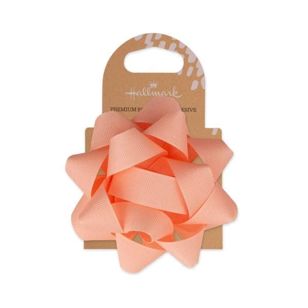 Buy Hallmark Baby Pink Fabric Self Adhesive Gift Bow 1 each | Coles