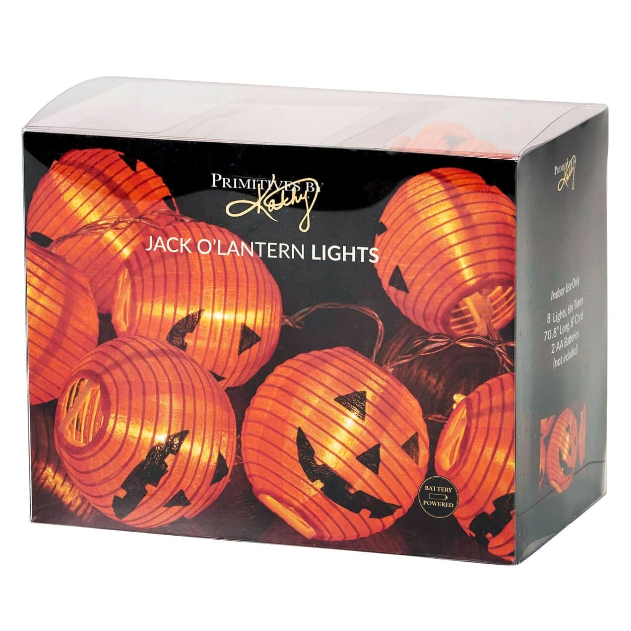 Jack O’Lantern String Lights by Primitives by Kathy – Traditions