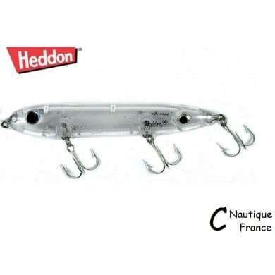 LEURRE DE SURFACE SUPER SPOOK HEDDON TRANSPARENT