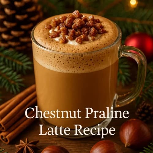 Chestnut Praline Latte Recipe - Flavor Upgrades Included! - Coffee Slang