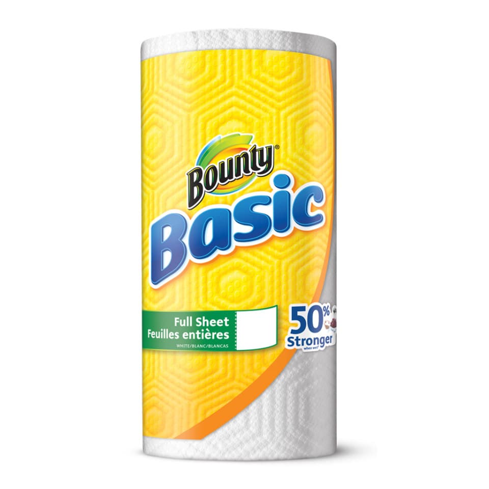Bounty Everyday Paper Napkins, White, 400 Count Napkins - Walmart.com ...