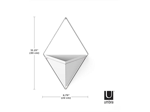 Umbra Trigg Hanging Planter Vase Wall
