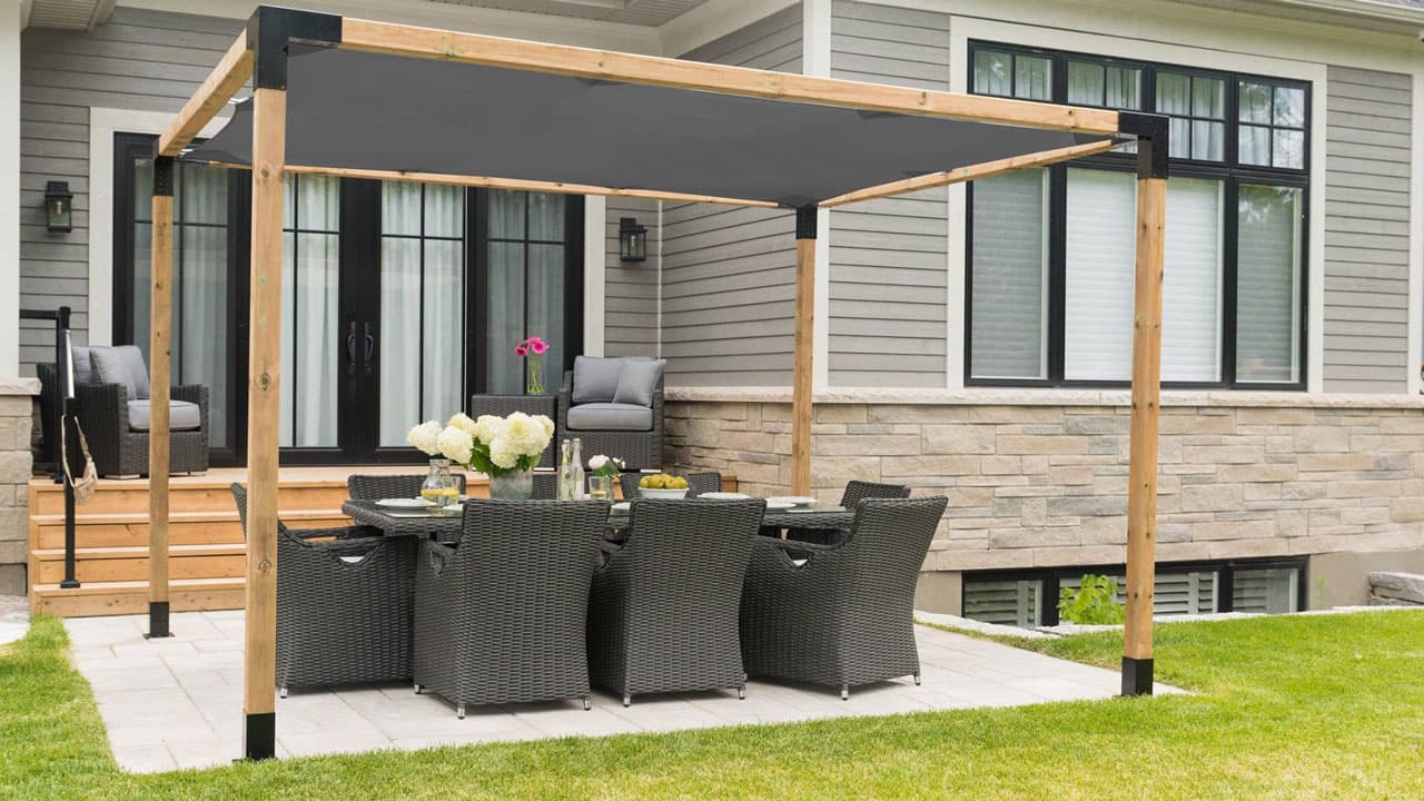 TOJA Grid Modular Pergola System – HandyDadTV