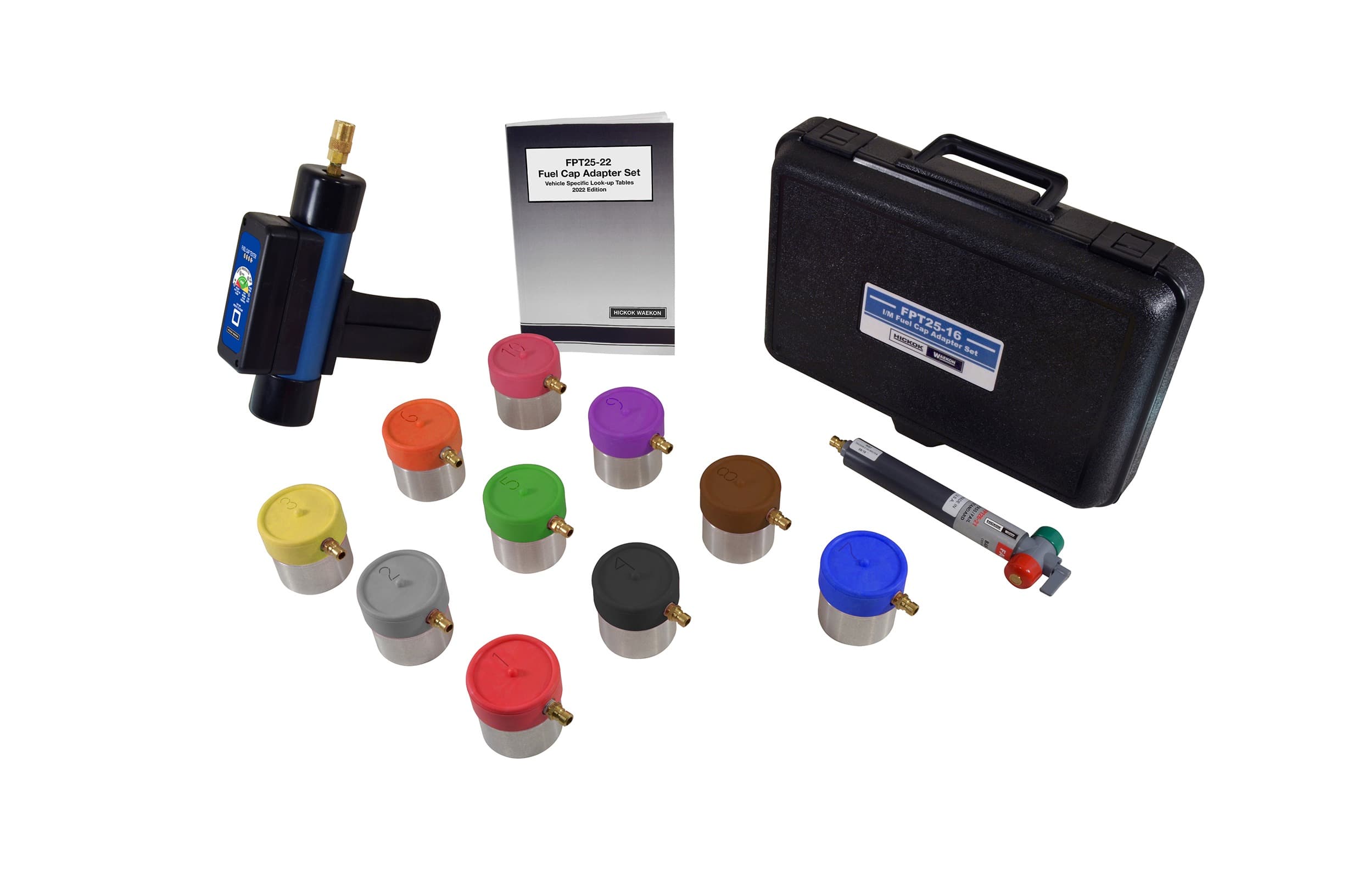 FPT2600EX1 Fuel Cap Pressure Tester Kit - Hickok Waekon, LLC