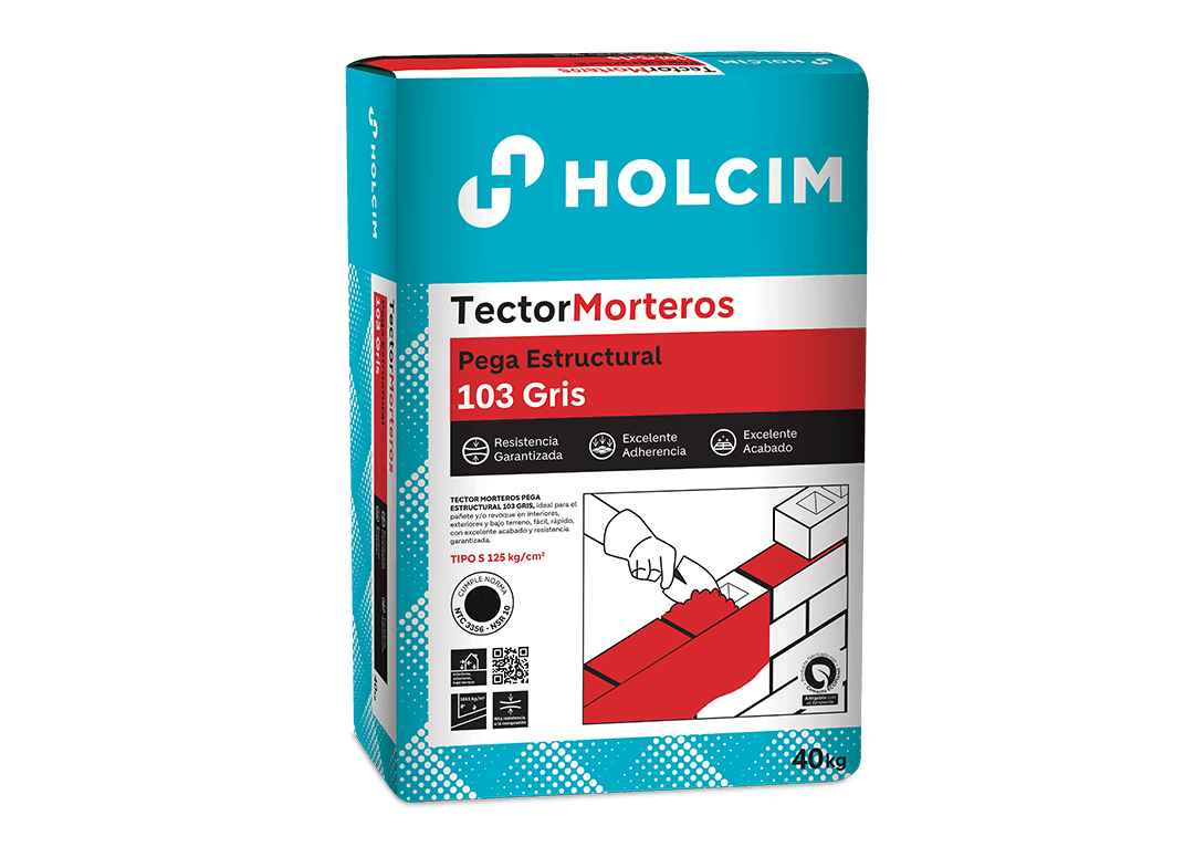 Morteros Holcim Tector para albañilería y acabados