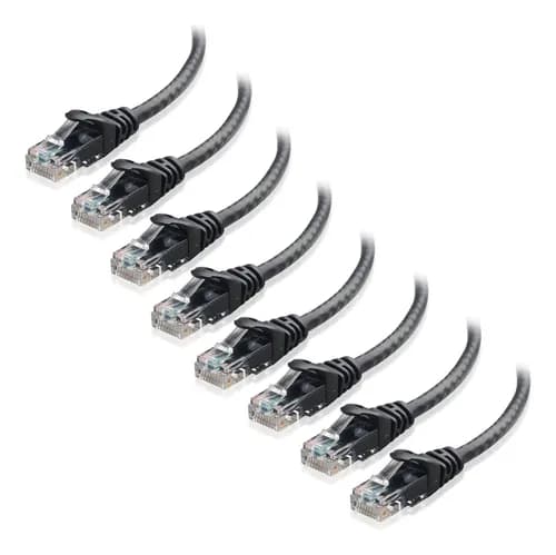 Cable Matters Paquete De 8 Cables Ethernet Cat5e Cortos Sin | Cuotas ...