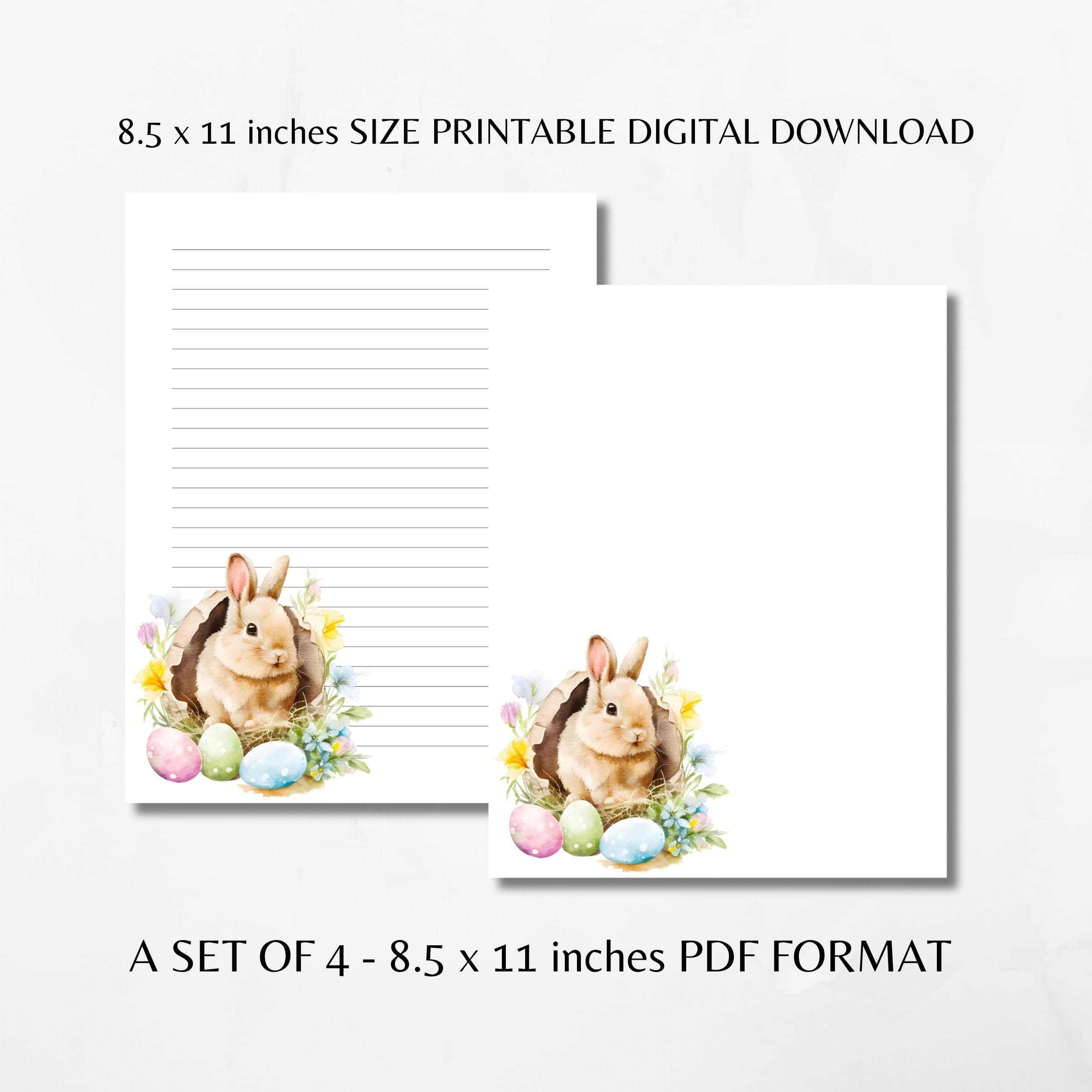 Papyrus Easter Bunny Stationery Set