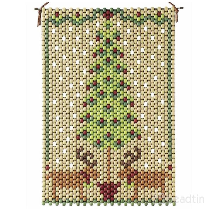 Homespun Holiday Beaded Banner Kit | Beaded banners, Holiday beading ...