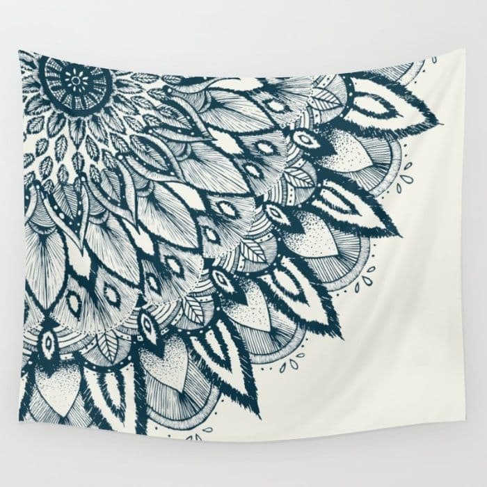 Mandala Wall Tapestry by Rskinner1122 | Society6 | Mandala tapestries ...