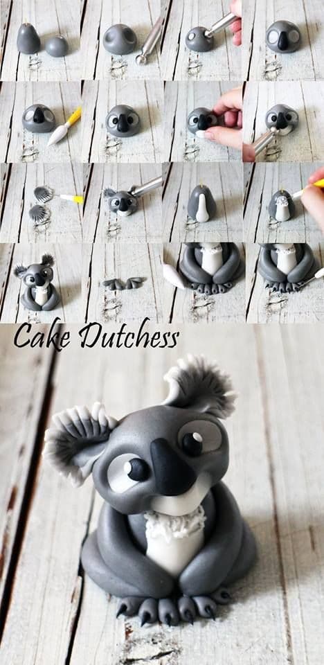 Cake Dutchess Tutorials | Cake dutchess, Fondant animals, Fondant figures