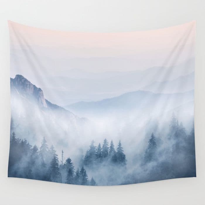 Wall Tapestries | Society6 | Tapestry, Pastel landscape, Wall tapestry