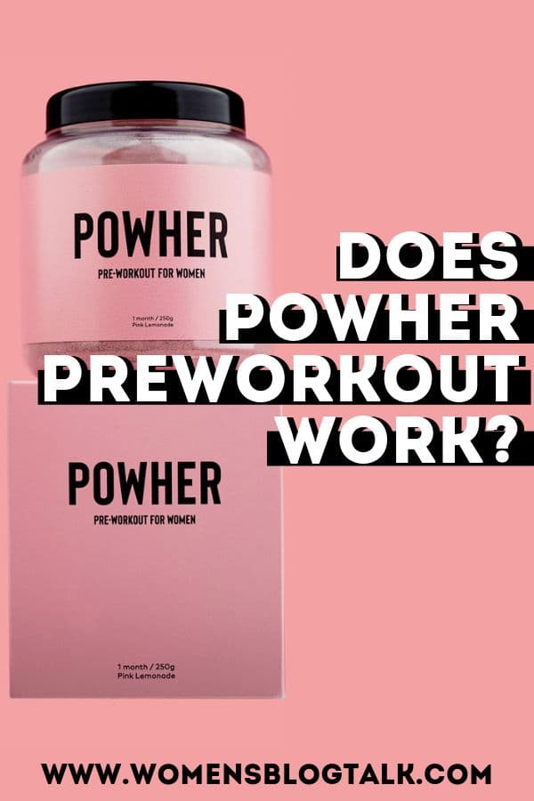 Powher Pre-Workout | Preworkout for Women | Best Preworkout | Powher ...