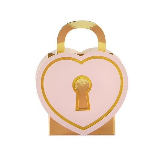 Kate Aspen® Pink Love Lock Favor Box, 24 Count | Michaels | Love lock ...