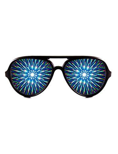 EmazingLights Flip Up Diffraction Prism Fireworks Rave Glasses | Rave ...