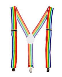 Rainbow Suspenders | Halloween costume store, Spirit halloween ...