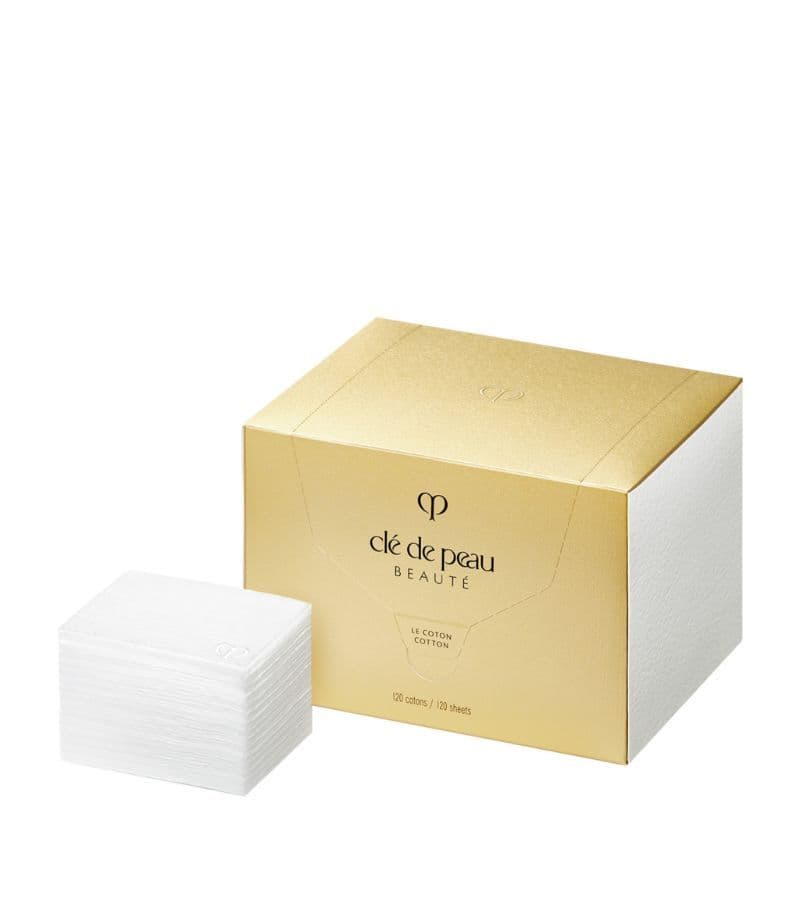 Clé de Peau Beauté Facial Cotton (120 Sheets) | Harrods UK | Clé de ...