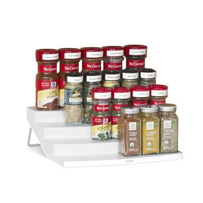 YouCopia Spice Steps 4-Tier Cabinet Spice Rack Organizer | Cabinet ...