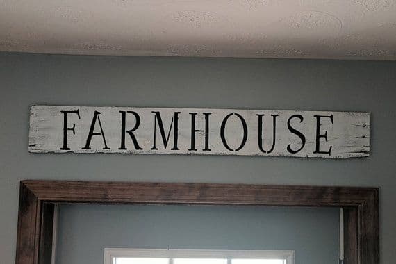 Farmhouse Sign, reclaimed barn wood