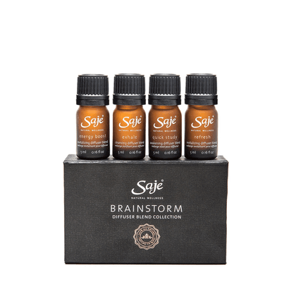 Saje Natural Wellness | Brainstorm Diffuser Blend Collection ...