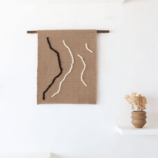 Locally Made Art & Mirrors | West Elm | Modern wall tapestries, Woven ...