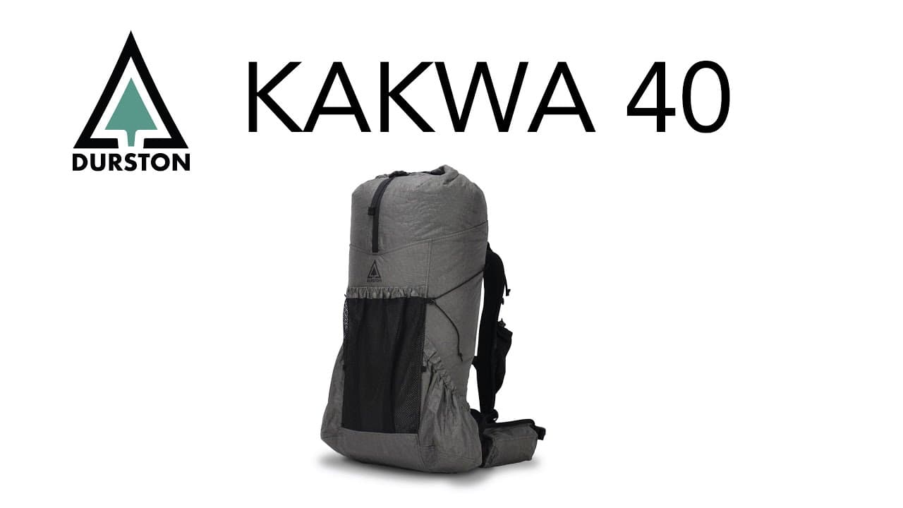 Durston Kakwa 40 | Ultralight Backpack - YouTube