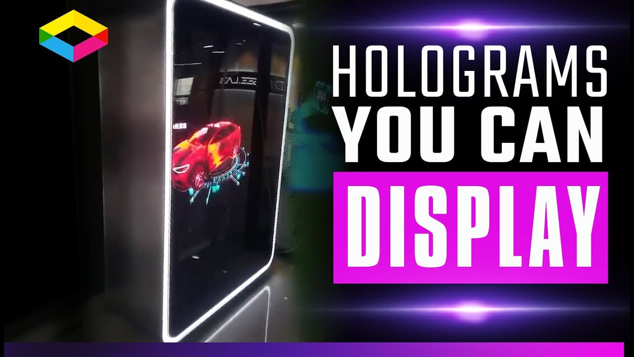 Custom Built Hologram Cases- Holo2go® - YouTube