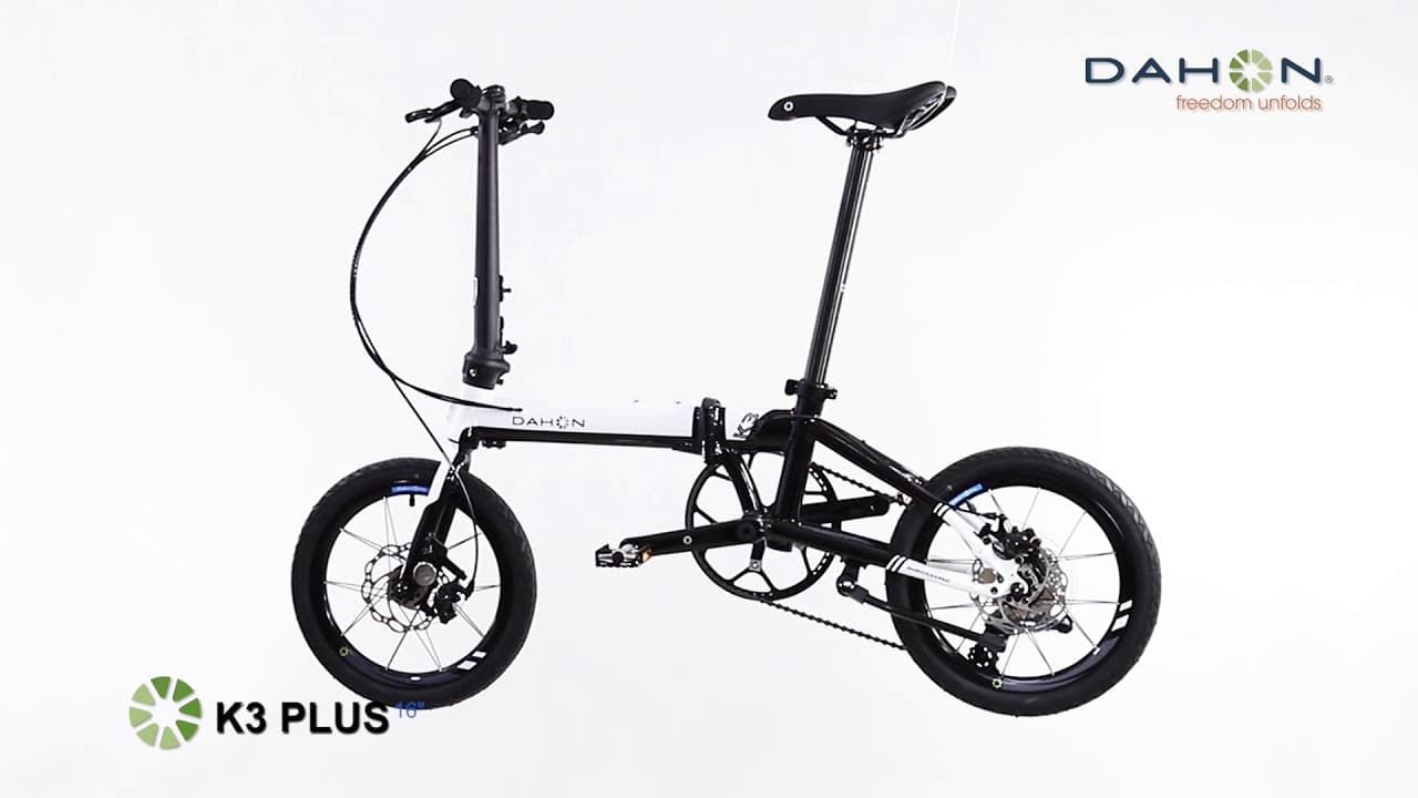 DAHON K3 Plus - 16 inch folding bike - YouTube