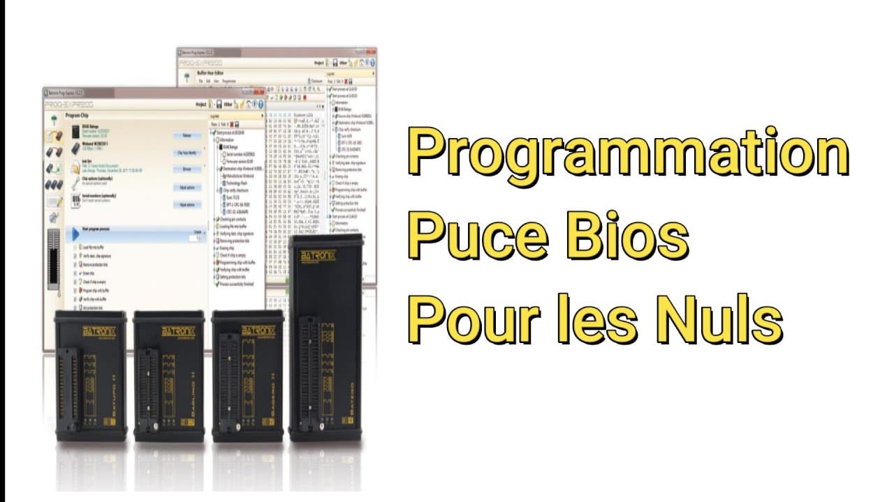 Programmation Bios Pc Portable - YouTube