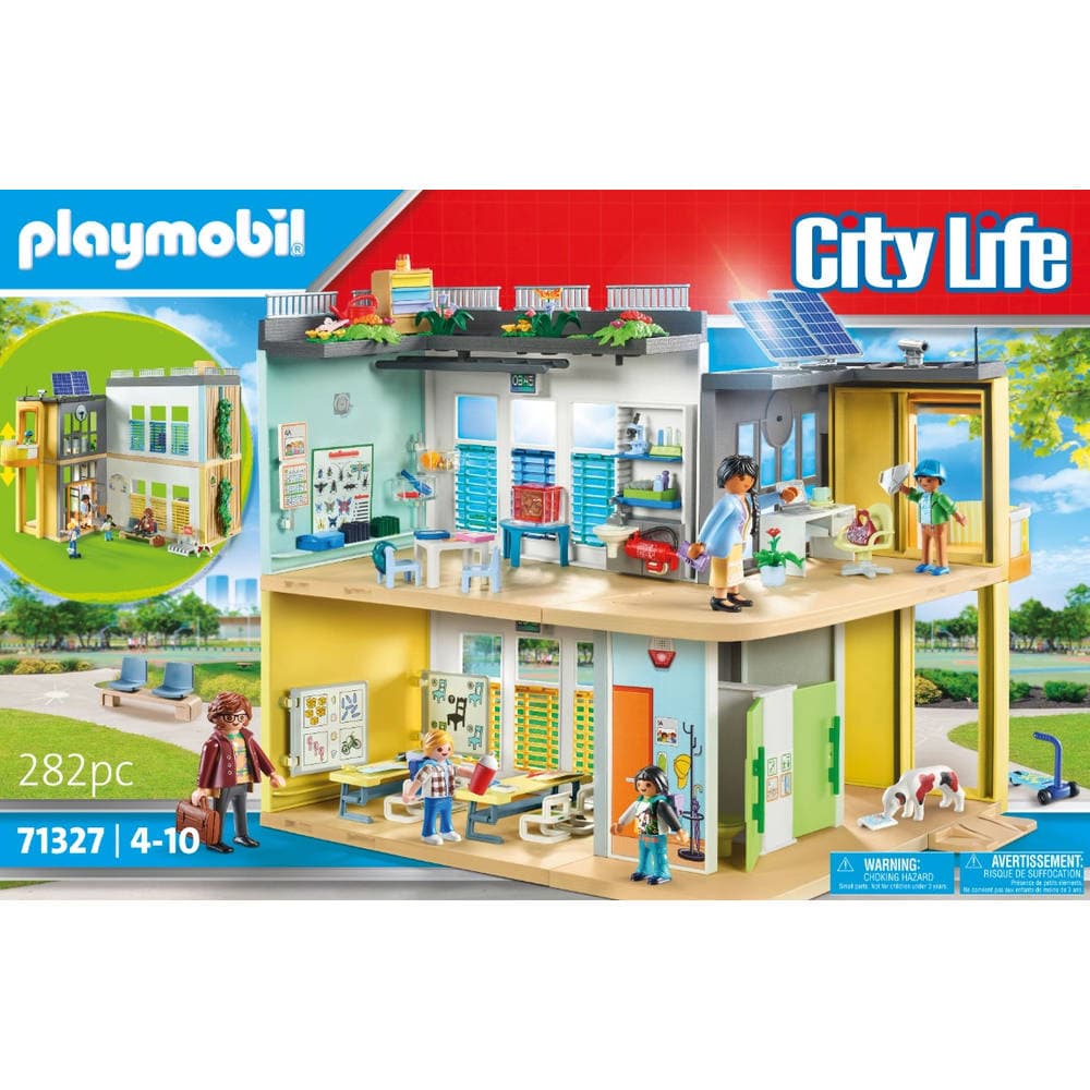 PLAYMOBIL City Life grote school 71327