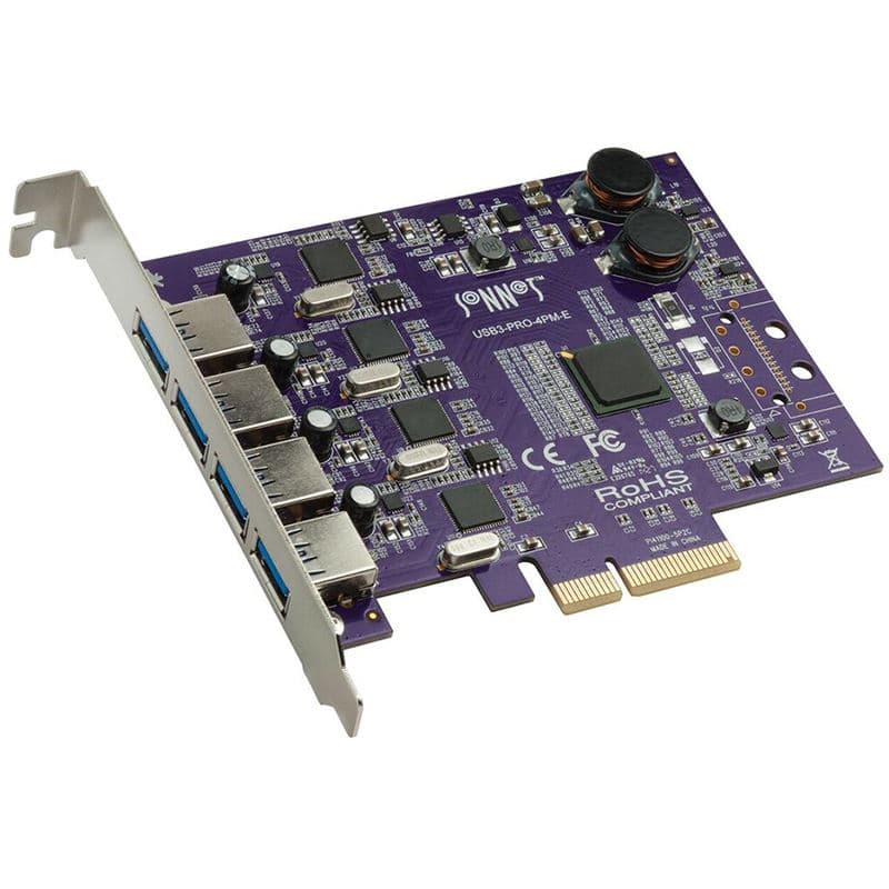 Sonnet Allegro Pro USB 3.0 PCIe Card (4 controllers/4 ports) - Zubehör ...