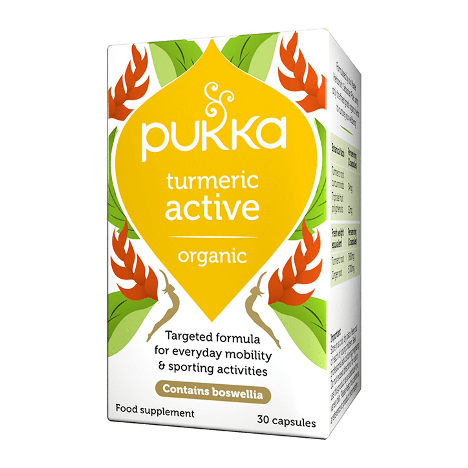 Pukka Organic Turmeric Active Capsules