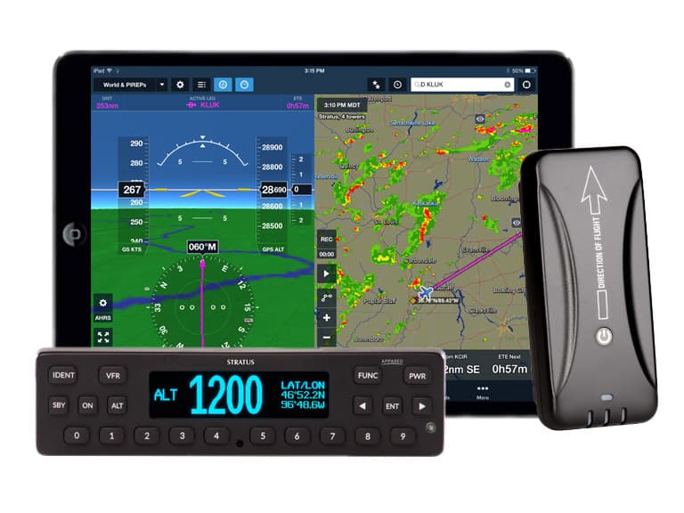 Stratus ESG ADS-B in and out A&P Bundle (with GPS) for Certified ...
