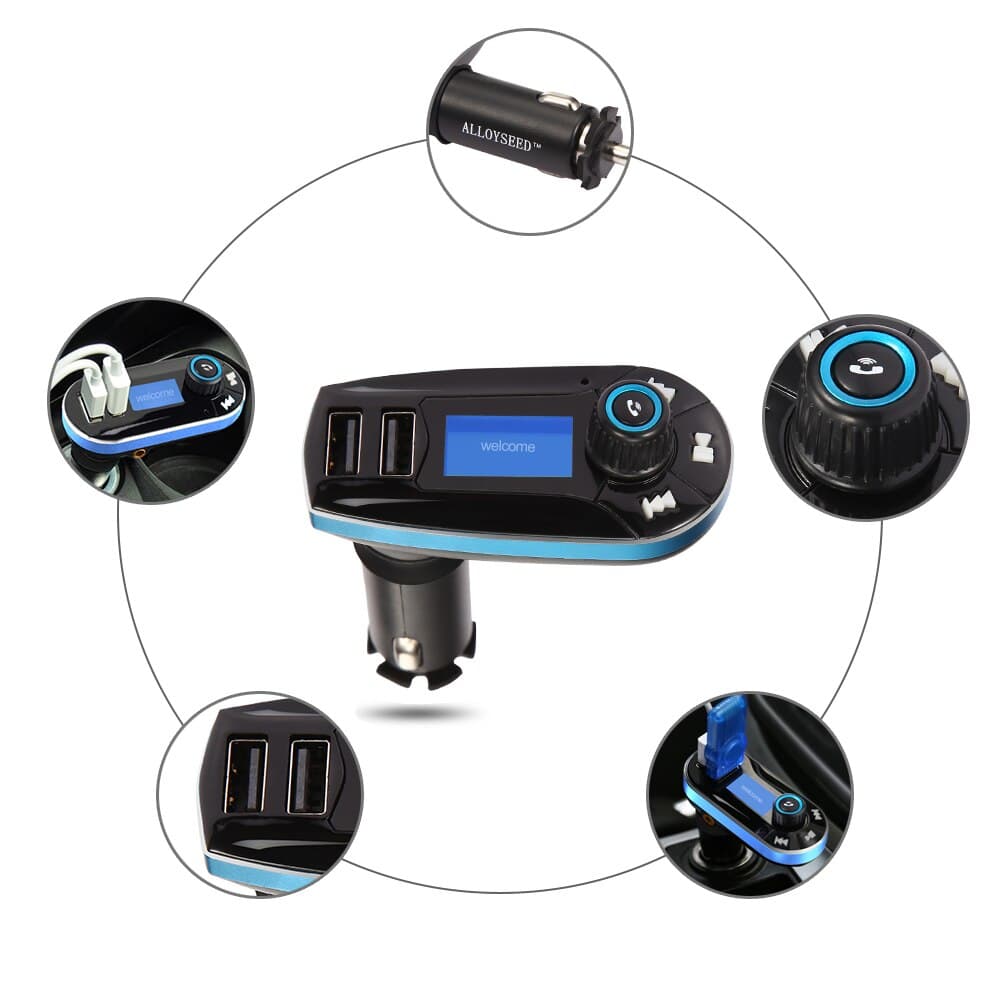 Car Kit Wireless Bluetooth FM Transmitter LCD MP3 ... – Vicedeal