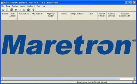 Maretron N2KAnalyzer Download - Analyze, troubleshoot and upgrade NMEA ...