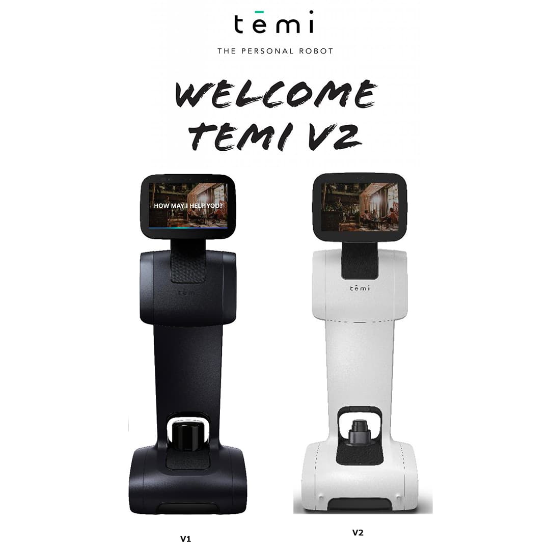 【temi V2】販売開始！仕様も変わり、機能面もグレードアップしています！ - iPresence